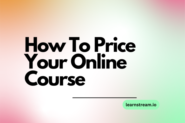 Smart Way to Price Your Online Course for Max Profits