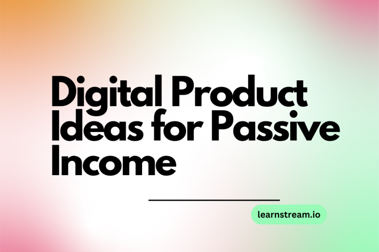 No More 9-to-5: 13 Digital Product Ideas for Passive Income Freedom