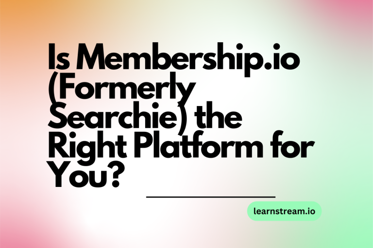 Is Membership.io (Formerly Searchie) the Right Platform for You? A Full Review