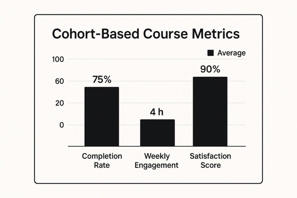 metrics for cohort based training