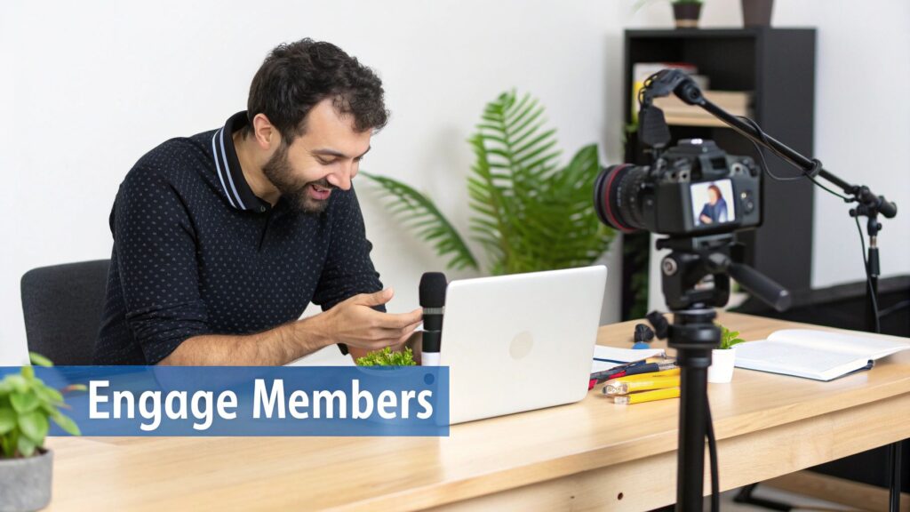 engage members