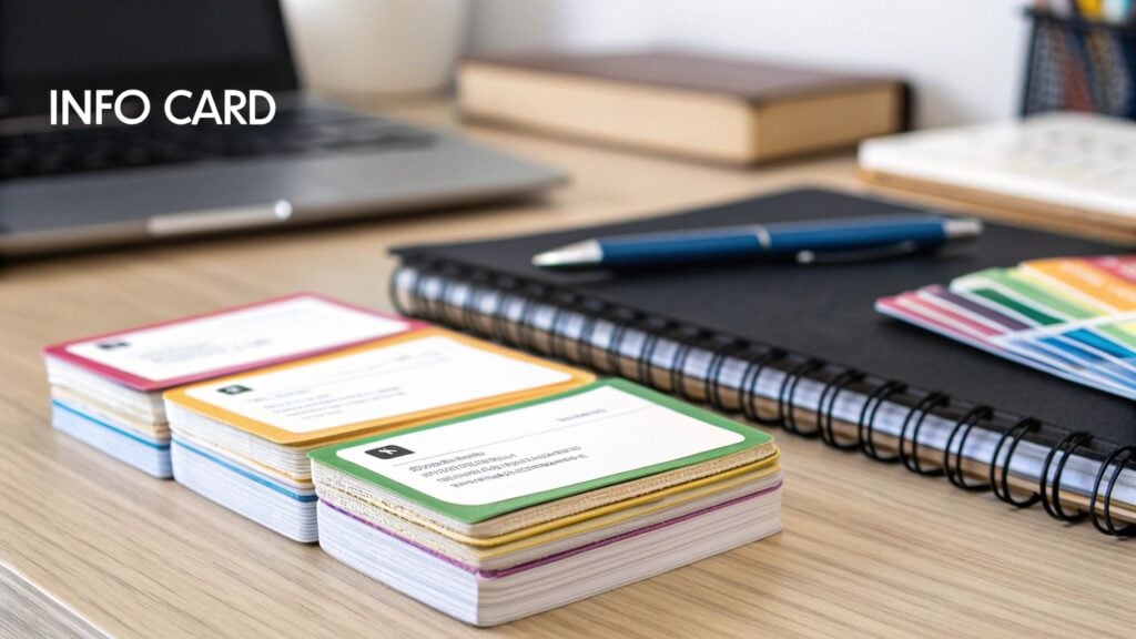 Infographic Learning Cards