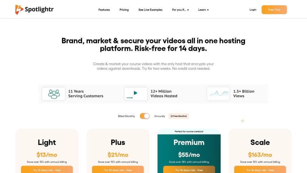 Spotlightr (formerly vooplayer)