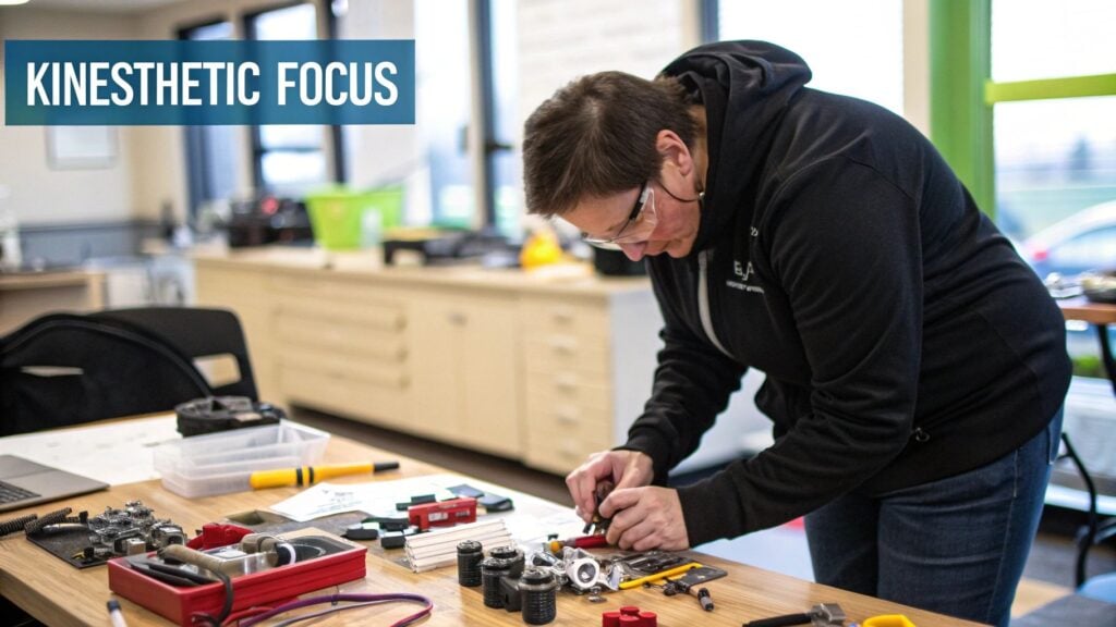 Kinesthetic focus