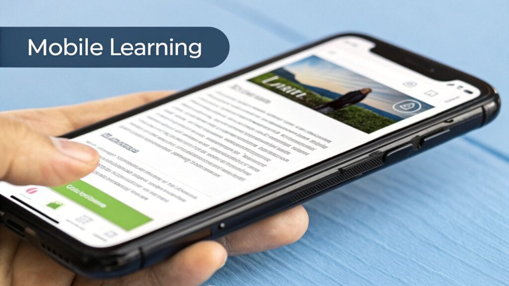 mobile learning lms
