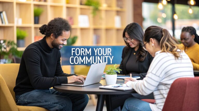 Forming a Community People Want to Join