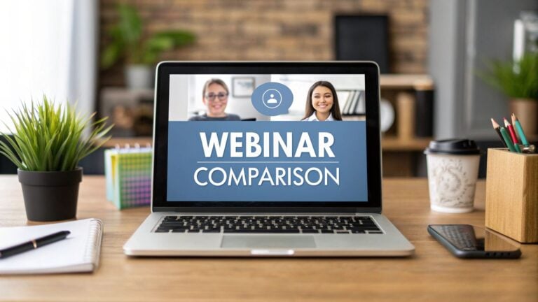 Webinar Software Comparison for Smart Marketers