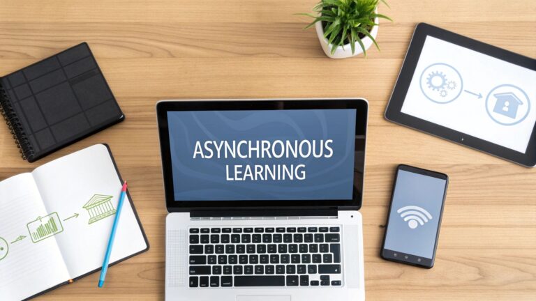 Define asynchronous learning: A Quick Guide to Flexible Online Education
