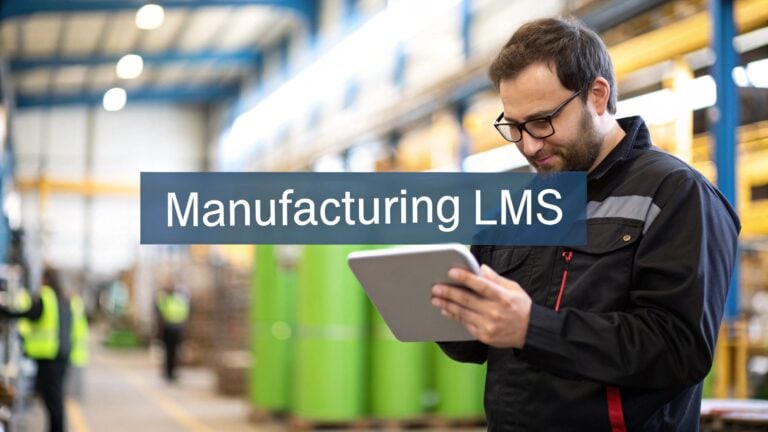 LMS for Manufacturing Workforce: Boost Safety, Skills, and Compliance