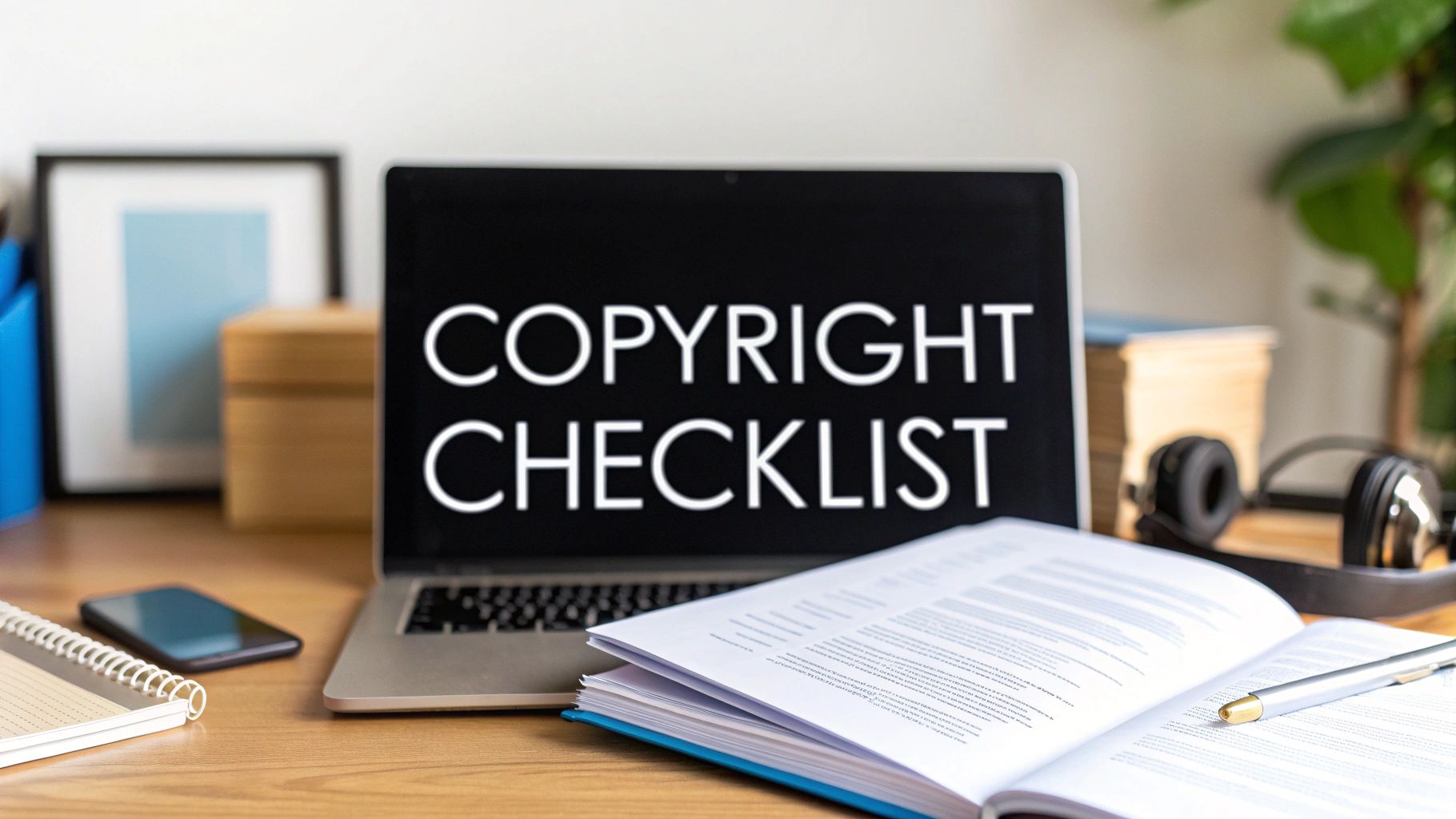 Your Ultimate 8-Point Copyright Checklist for Online Course Creators