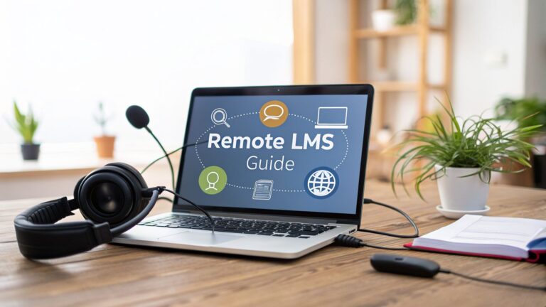 A Guide to Remote Workforce Training LMS in 2026